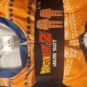 Unisex Dragon ball z fleece onesie L/XL